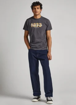 Men Pepe Jeans 1973 Logo T-Shirt