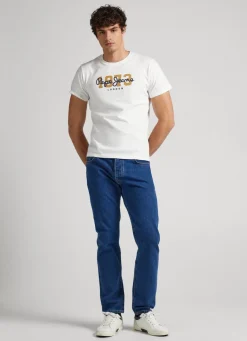 Men Pepe Jeans 1973 Logo T-Shirt