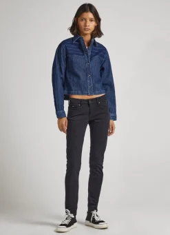 Women Pepe Jeans 5 Pocket Skinny Fit Trousers