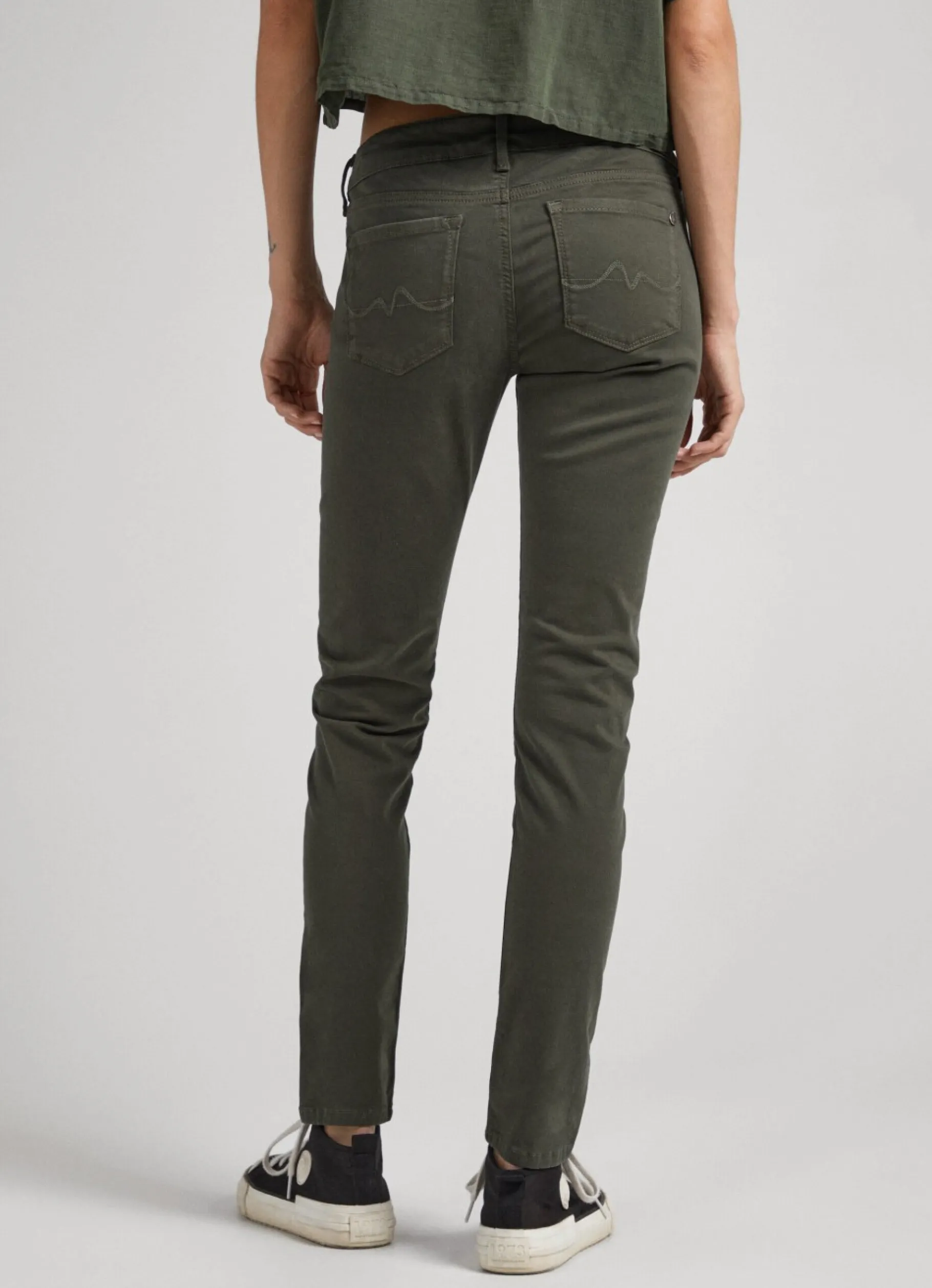 Women Pepe Jeans 5 Pocket Skinny Fit Trousers