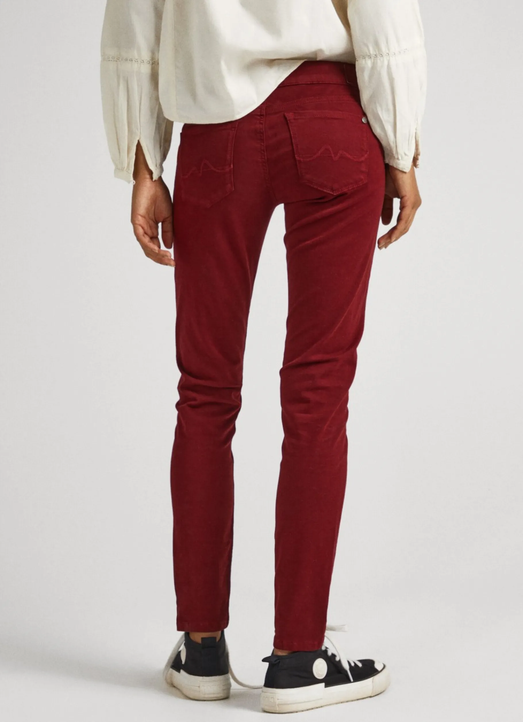 Women Pepe Jeans 5 Pocket Skinny Fit Trousers