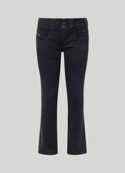 Women Pepe Jeans 5 Pocket Straight Fit Trousers