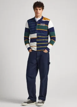 Men Pepe Jeans 1973 Rugby Polo Shirt