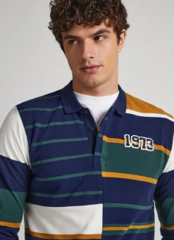 Men Pepe Jeans 1973 Rugby Polo Shirt