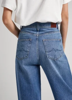 Women Pepe Jeans Addison Balloon Fit High-Rise Jeans