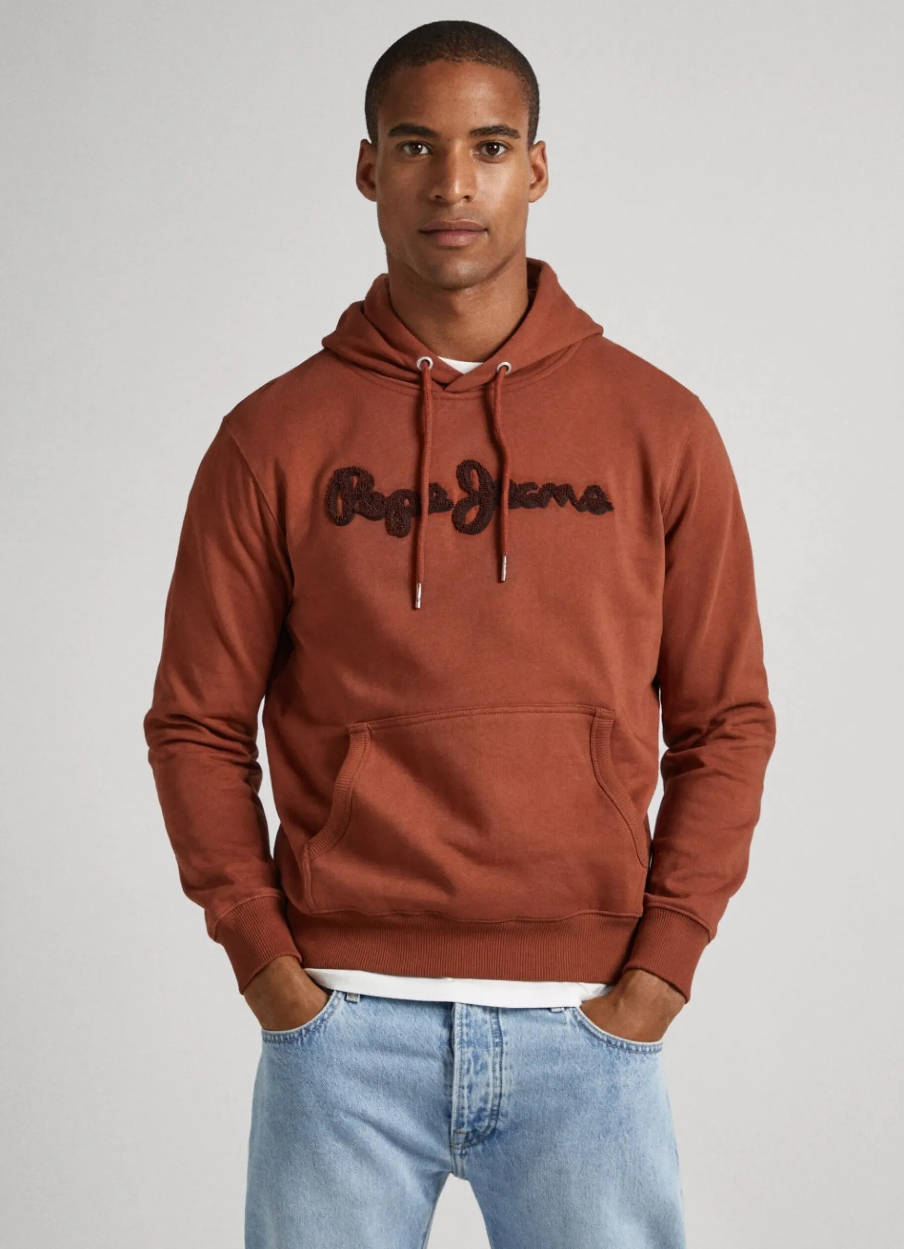 Men Pepe Jeans Adjustable Hoodie