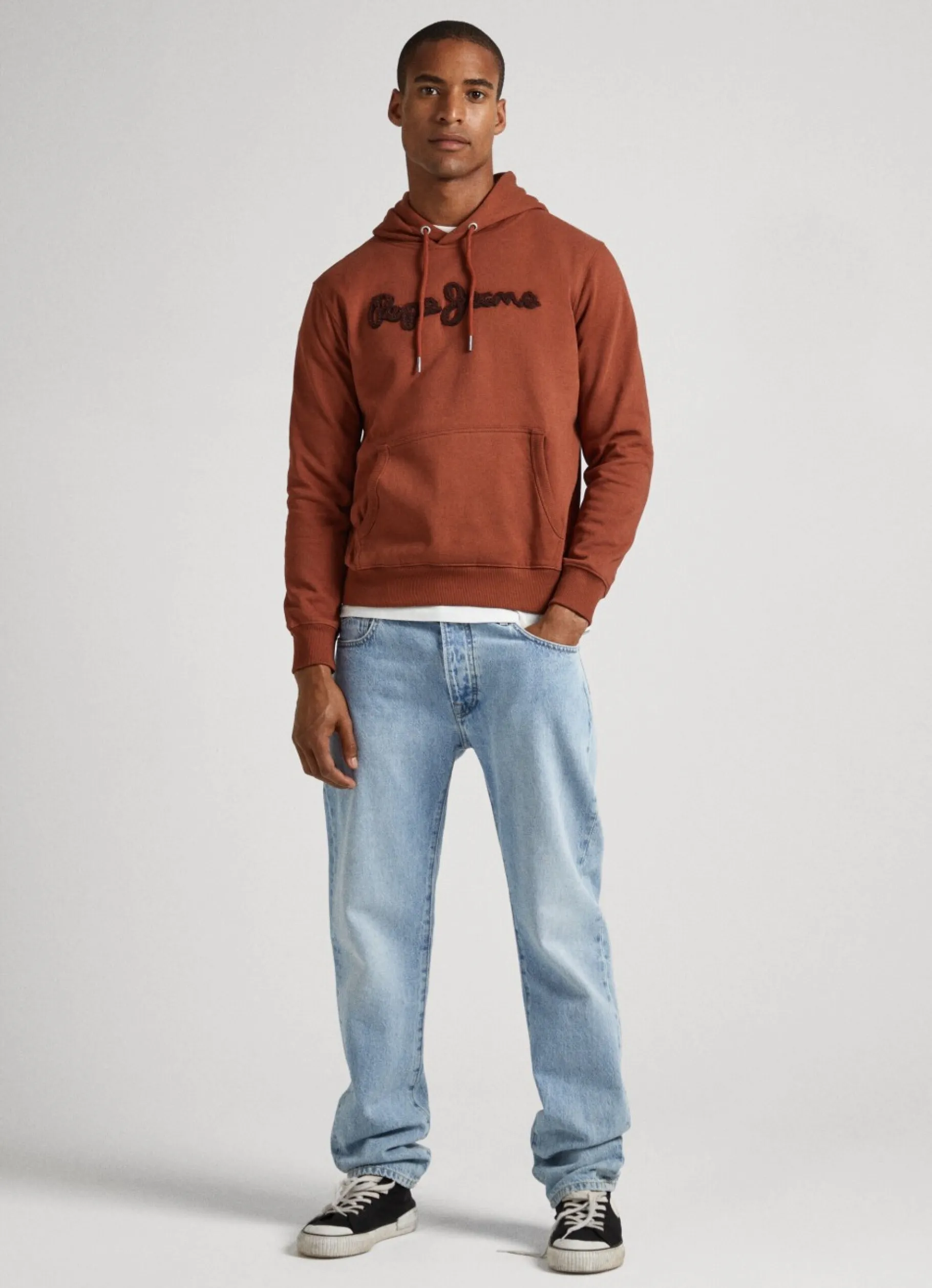 Men Pepe Jeans Adjustable Hoodie