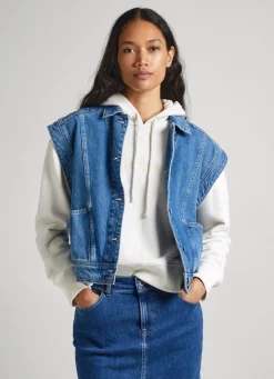 Women Pepe Jeans Adjustable Hoodie