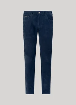 Men Pepe Jeans Alban Loose Fit Corduroy Trousers