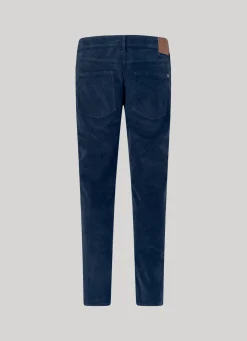 Men Pepe Jeans Alban Loose Fit Corduroy Trousers