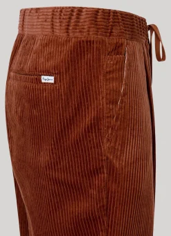 Men Pepe Jeans Alban Loose Fit Corduroy Trousers