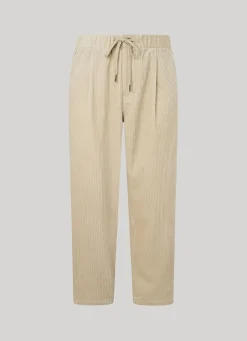 Men Pepe Jeans Alban Loose Fit Corduroy Trousers