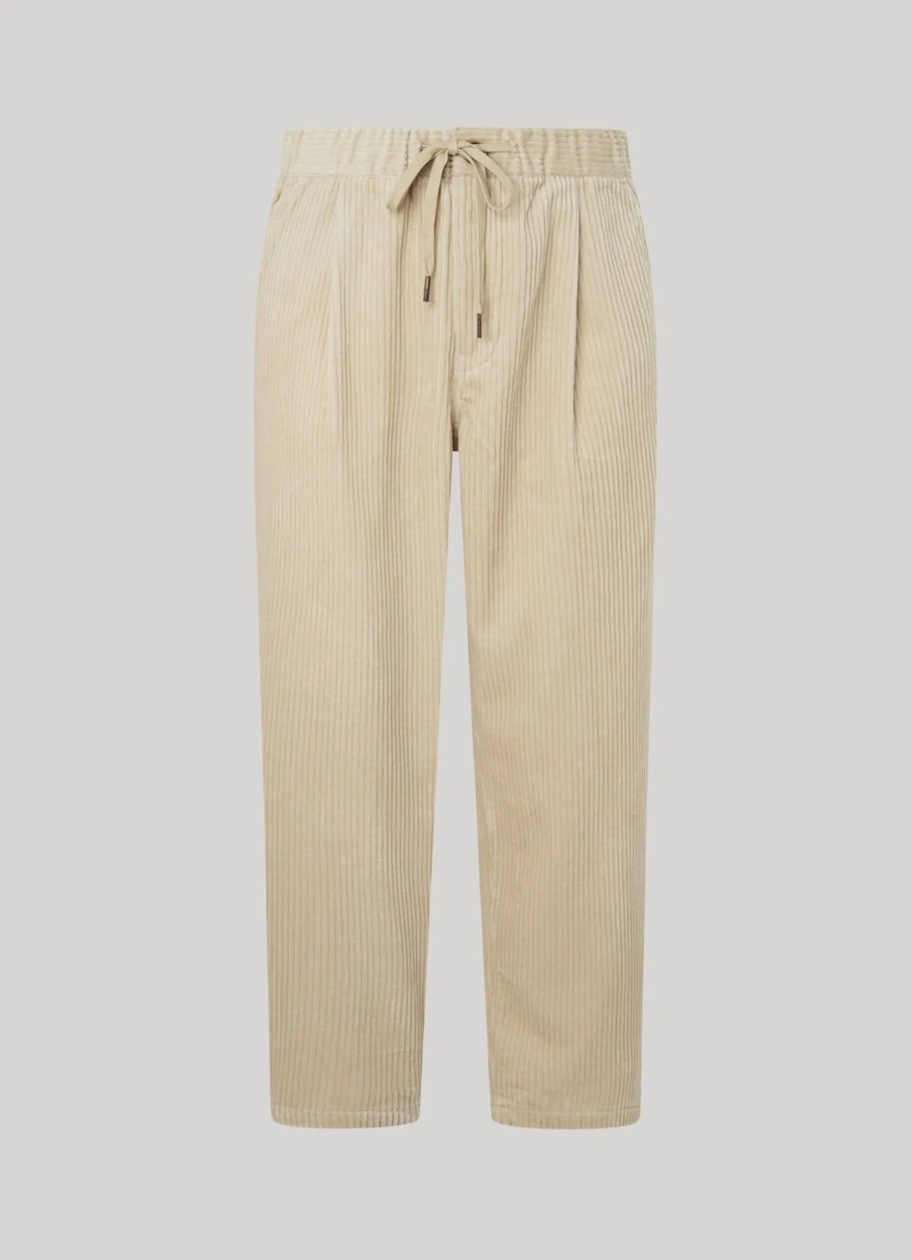 Men Pepe Jeans Alban Loose Fit Corduroy Trousers