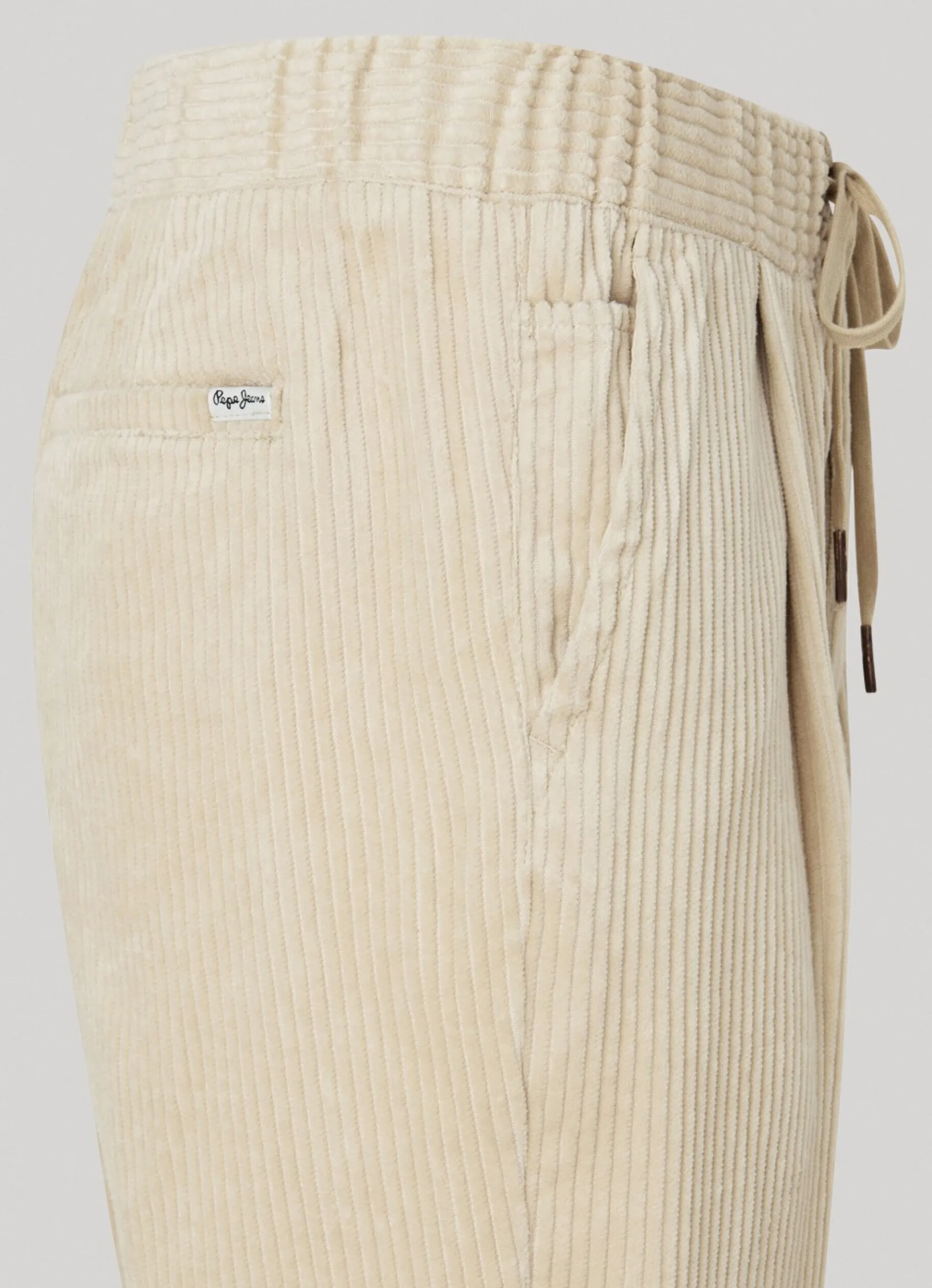 Men Pepe Jeans Alban Loose Fit Corduroy Trousers