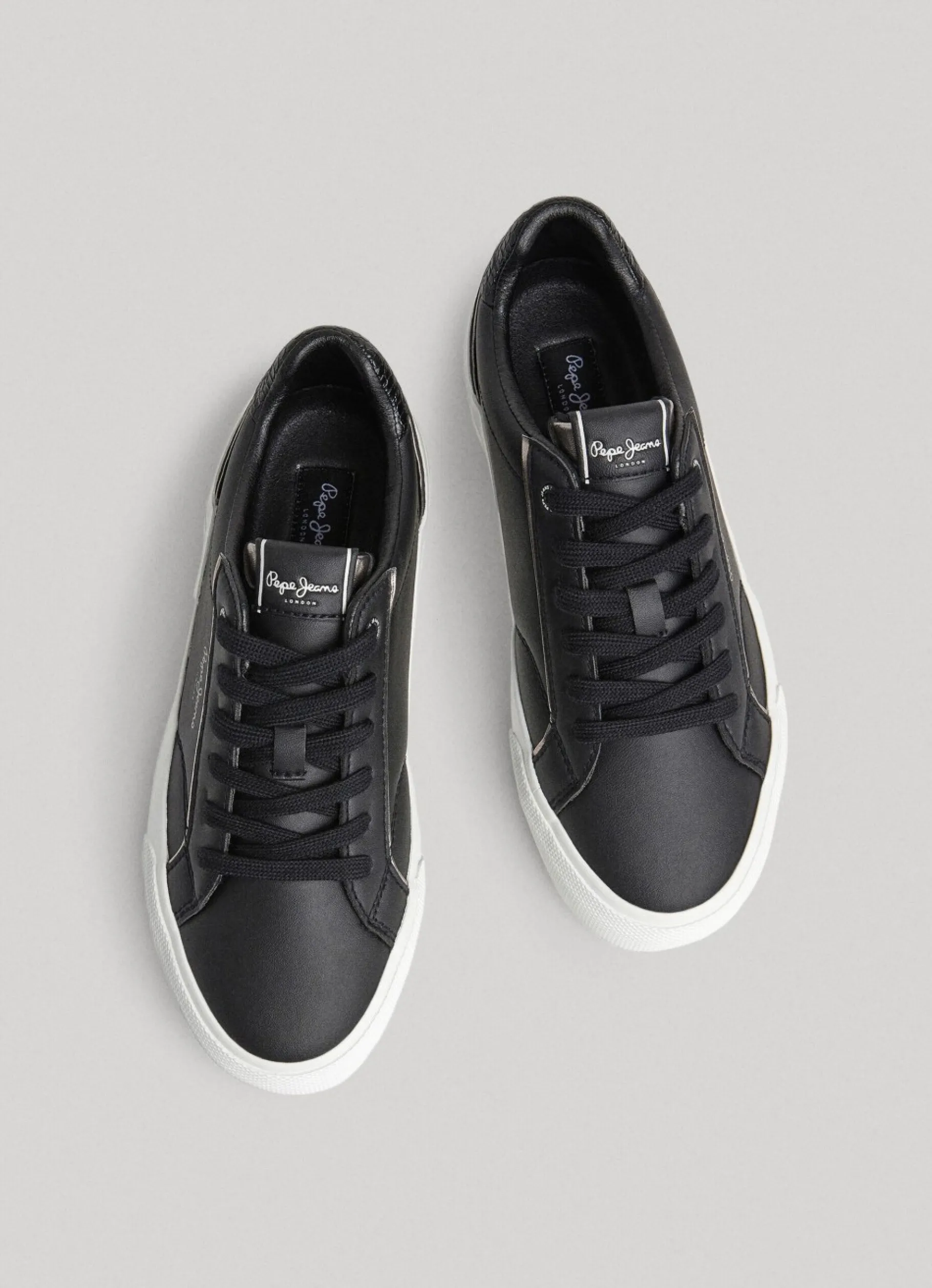 Women Pepe Jeans Allen Low Basic Trainers