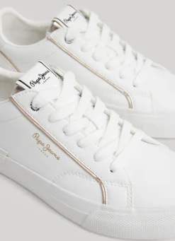 Women Pepe Jeans Allen Low Basic Trainers