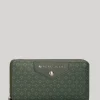 Women Pepe Jeans All-Over Geometric Print Wallet