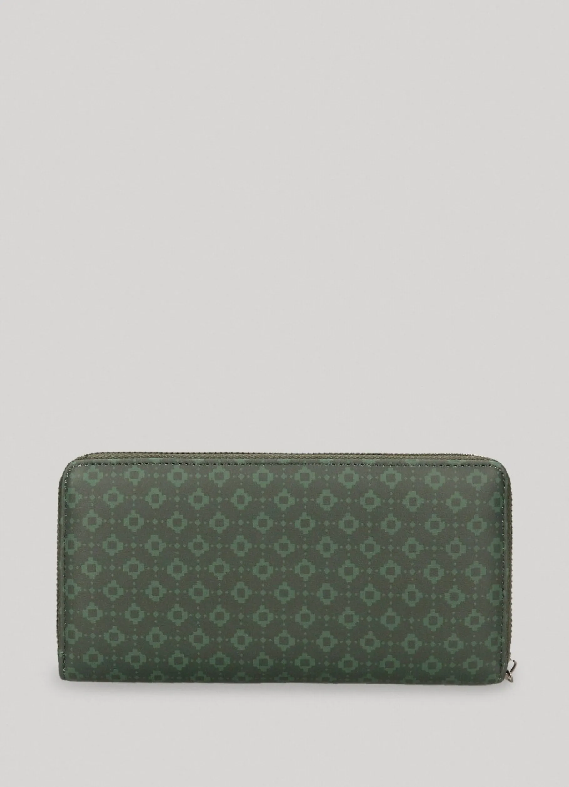 Women Pepe Jeans All-Over Geometric Print Wallet