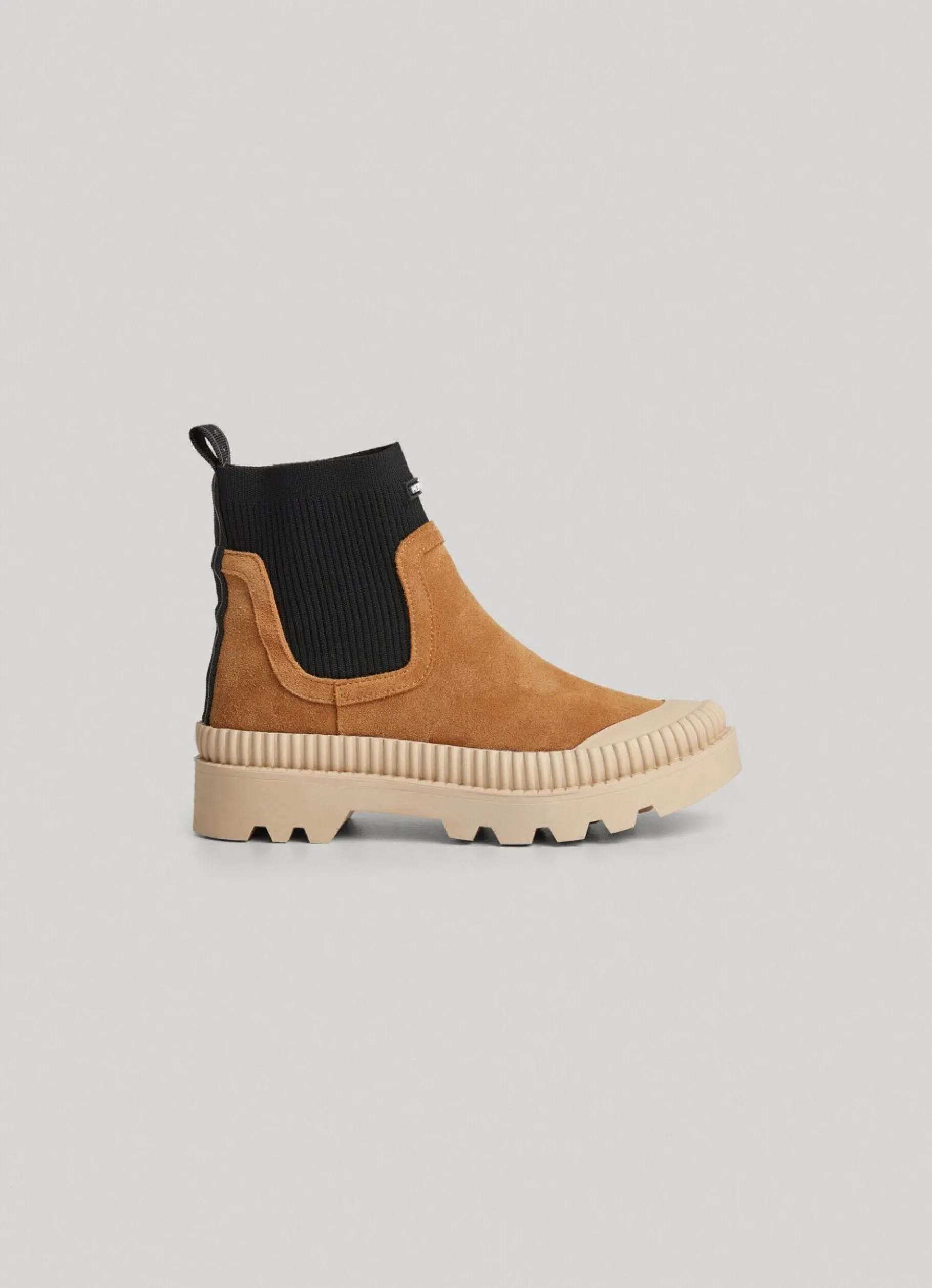 Women Pepe Jeans Ankle Boots With Sock Detail