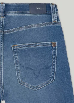 Boy Pepe Jeans Archie Relaxed Fit Regular-Rise Jeans