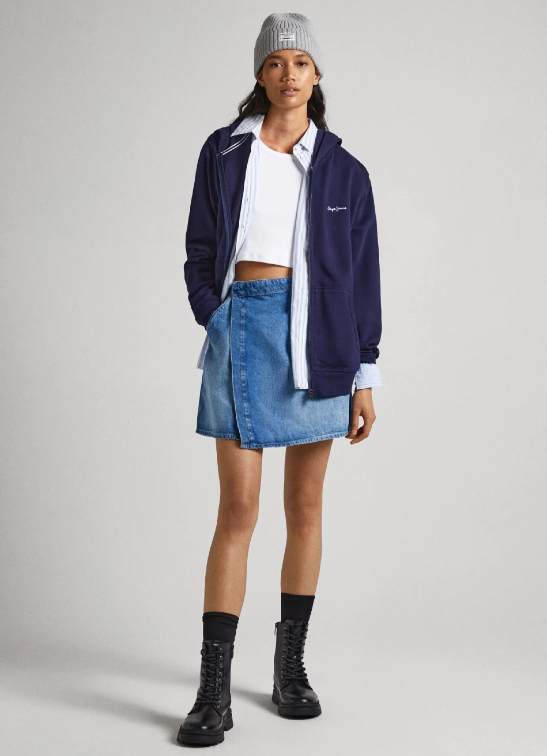 Women Pepe Jeans Asymmetrical Skirt