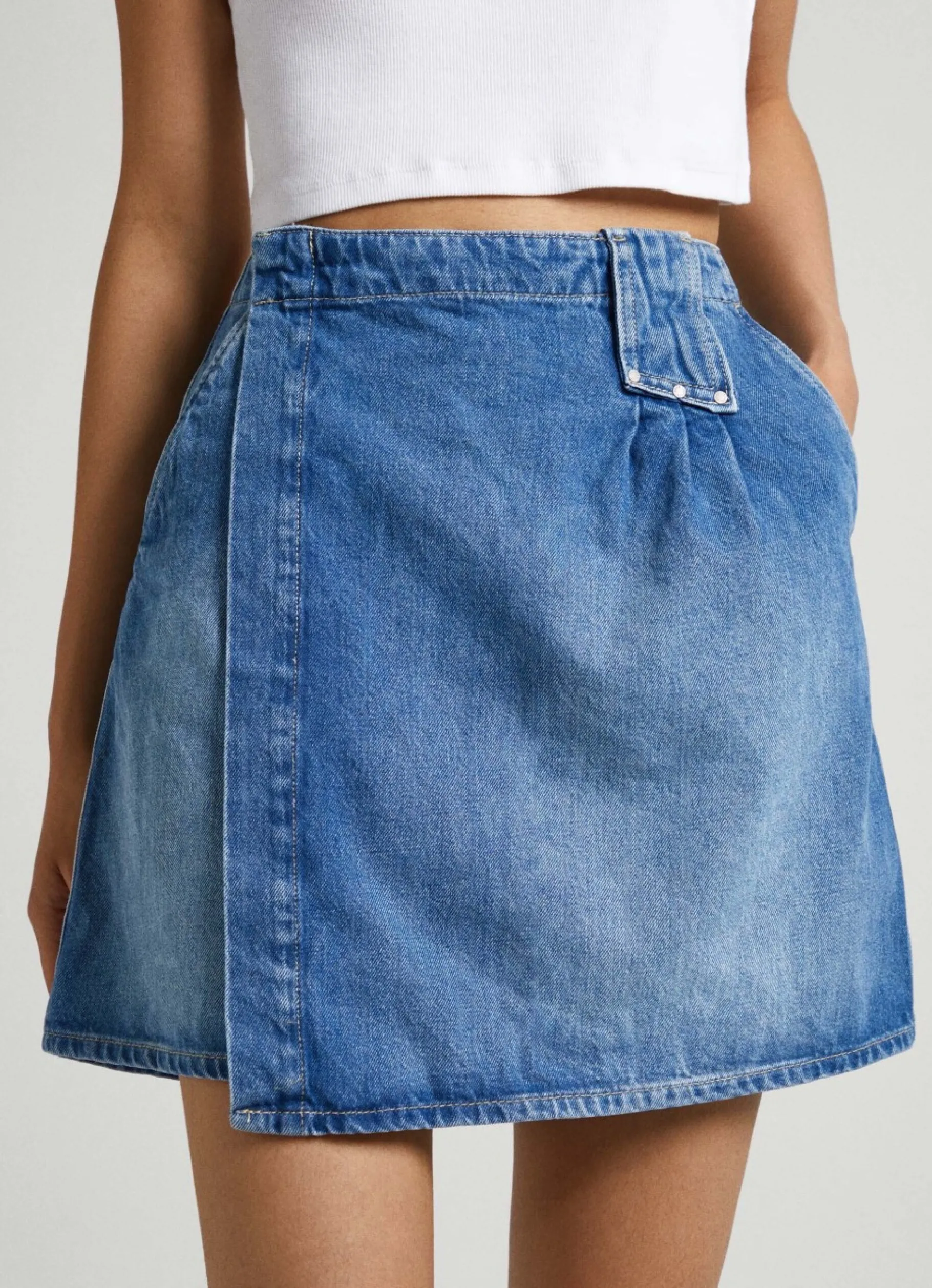 Women Pepe Jeans Asymmetrical Skirt