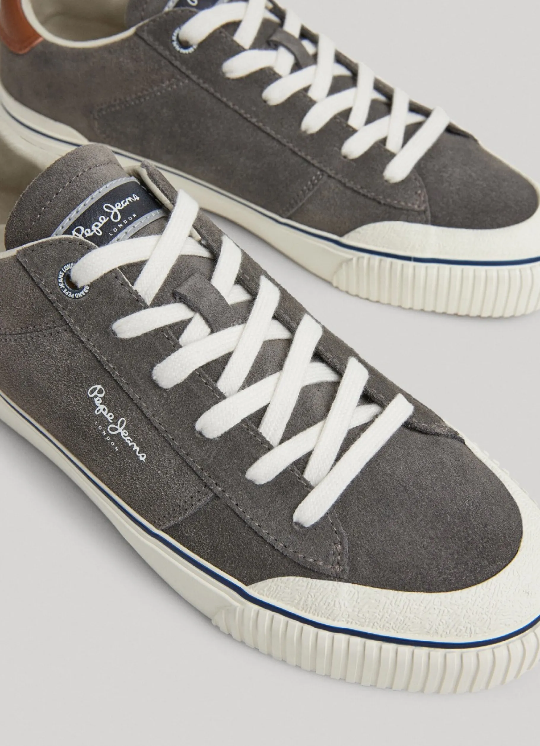 Men Pepe Jeans Ben Overdrive Suede Trainers