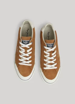Men Pepe Jeans Ben Overdrive Suede Trainers
