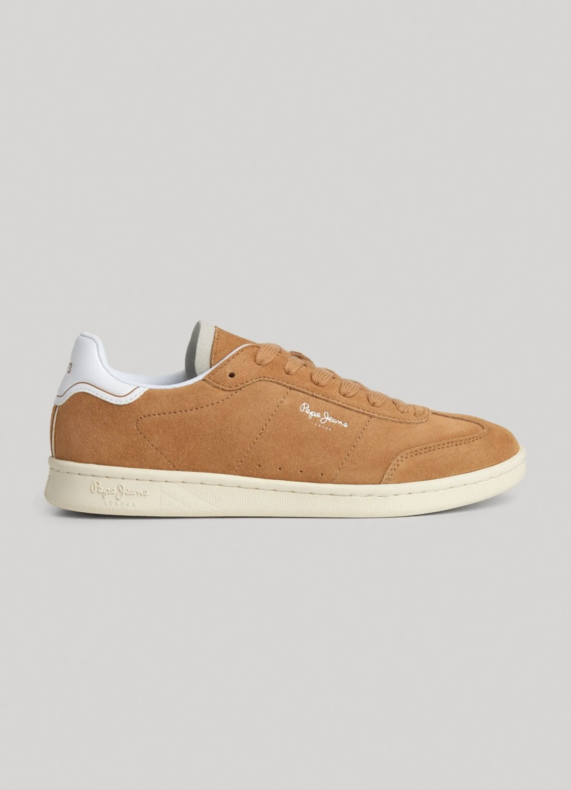 Men Pepe Jeans Bevis Player Suede Trainers