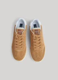 Men Pepe Jeans Bevis Player Suede Trainers