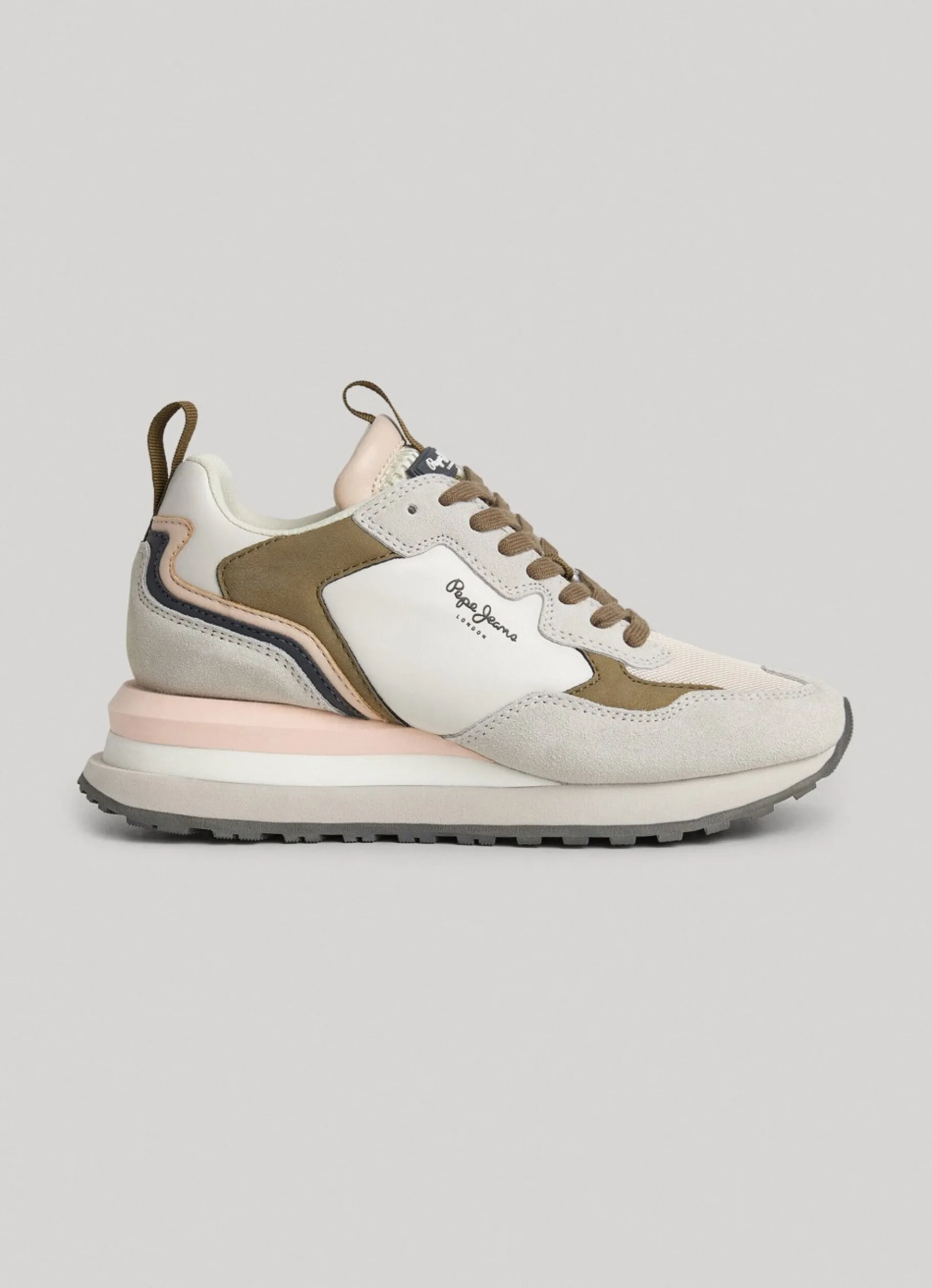 Women Pepe Jeans Blur Point Combined Trainers