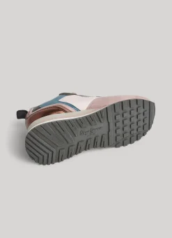 Women Pepe Jeans Blur Star Combined Trainers