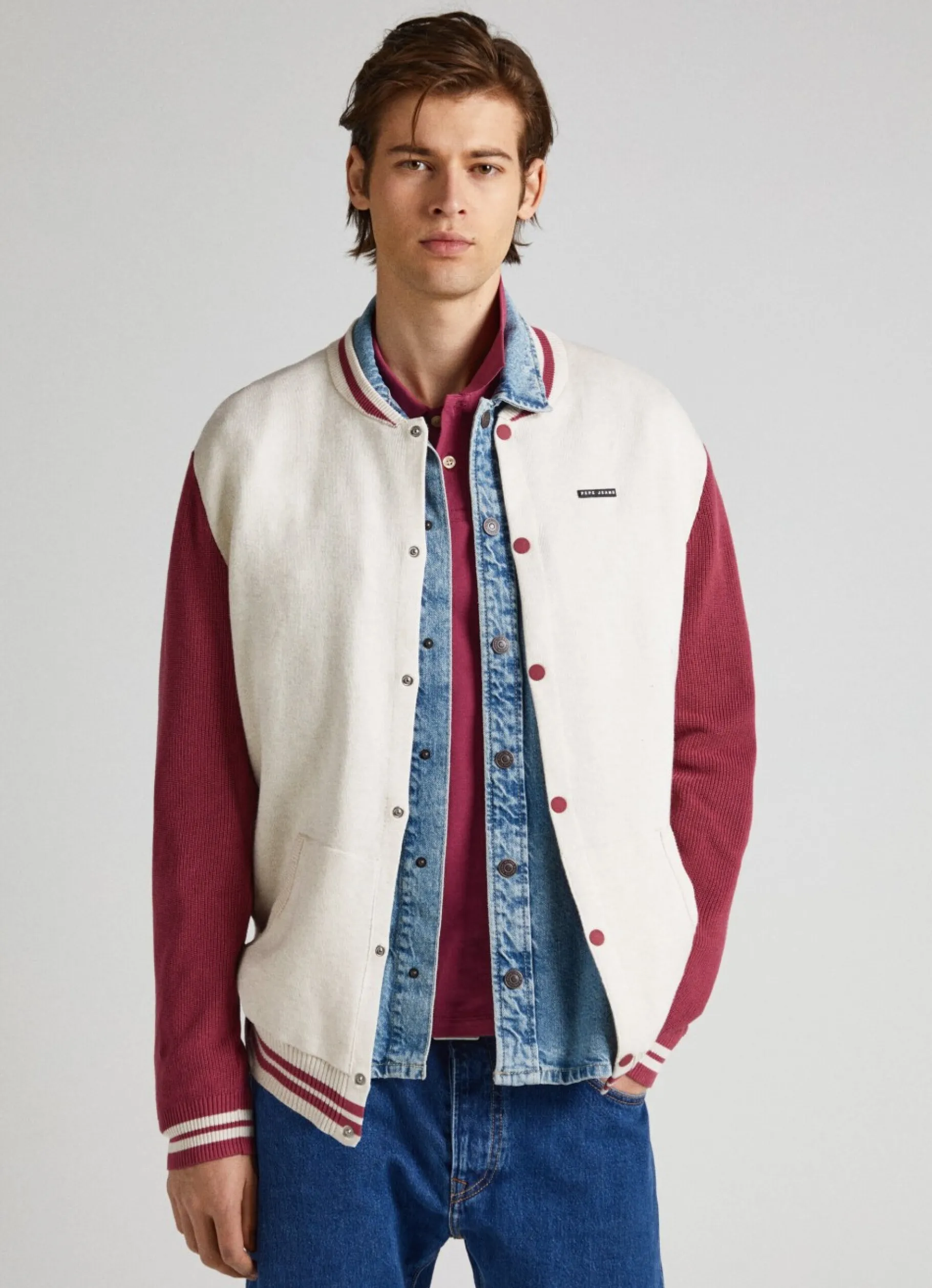 Men Pepe Jeans Bomber Jacket