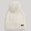 Women Pepe Jeans Braided Cable Knit Beanie