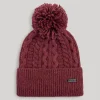 Women Pepe Jeans Braided Cable Knit Beanie