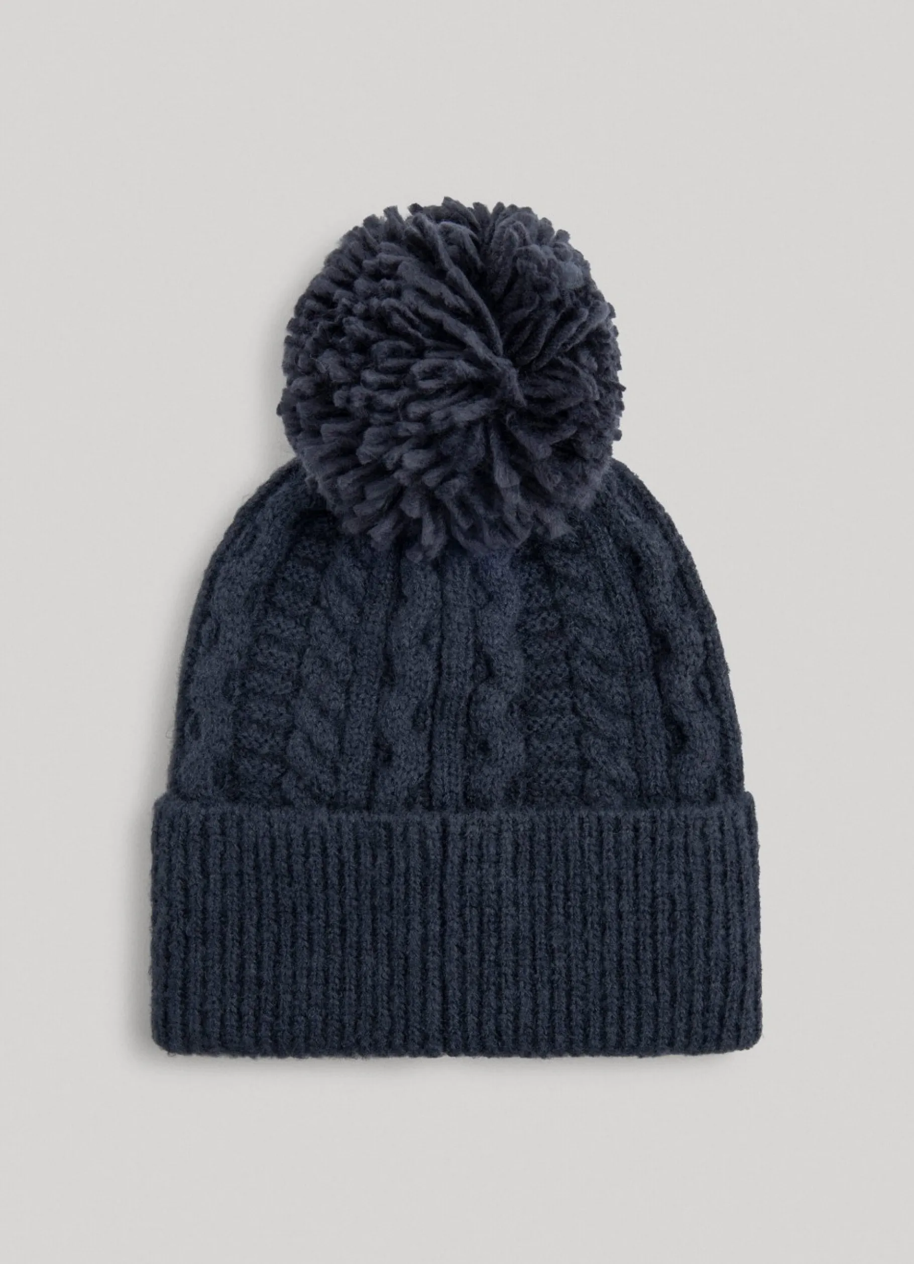Men Pepe Jeans Braided Cable Knit Beanie