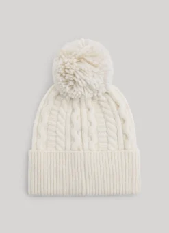 Men Pepe Jeans Braided Cable Knit Beanie