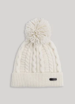 Girl Pepe Jeans Braided Cable Knit Hat