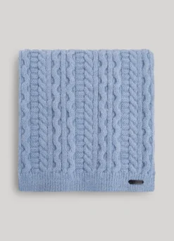Girl Pepe Jeans Braided Cable Knit Scarf