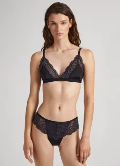 Women Pepe Jeans Brazilian Lace Knickers
