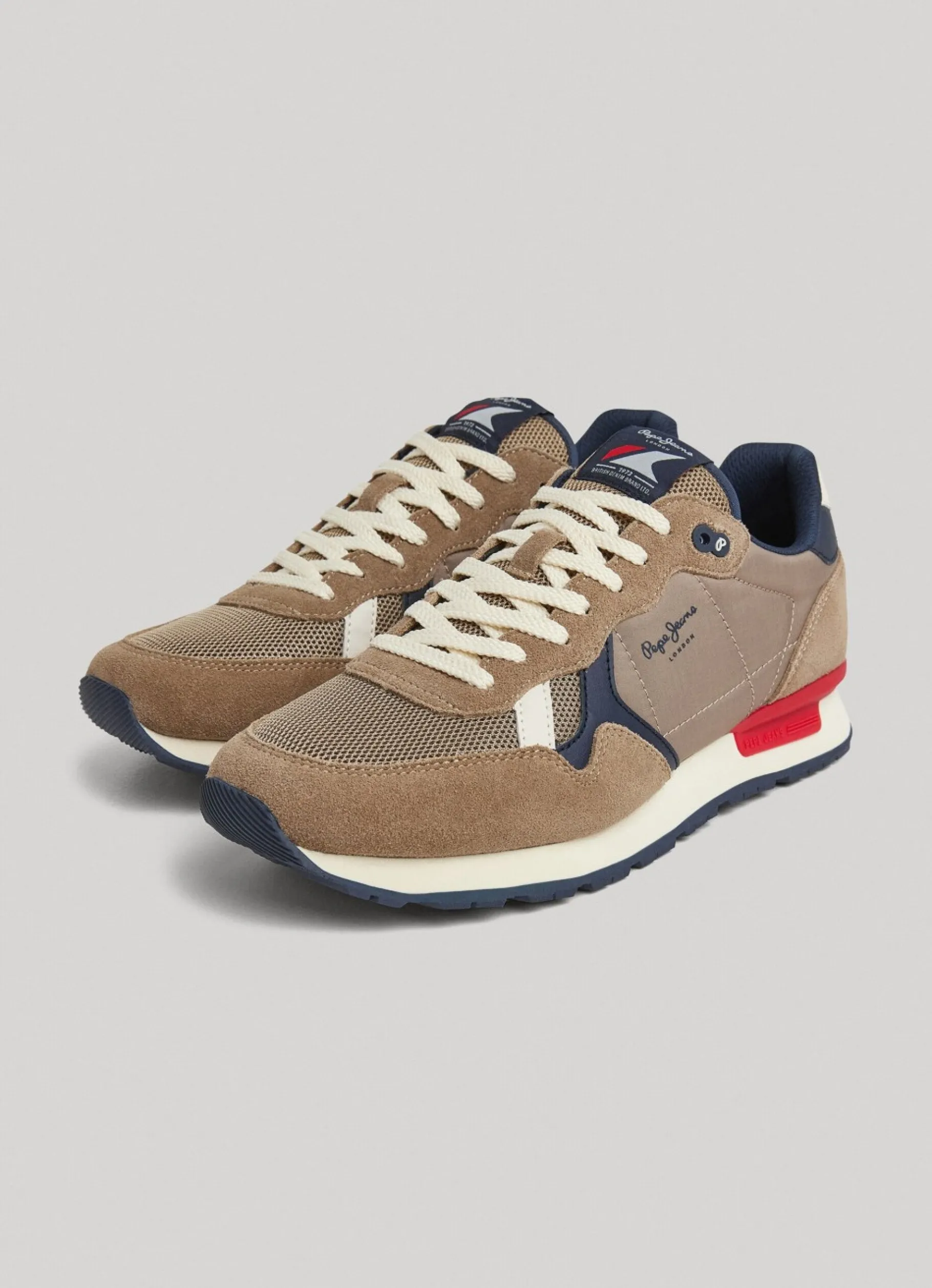 Men Pepe Jeans Brit Heritage Running Shoes