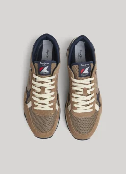 Men Pepe Jeans Brit Heritage Running Shoes