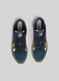 Men Pepe Jeans Brit Heritage Running Shoes