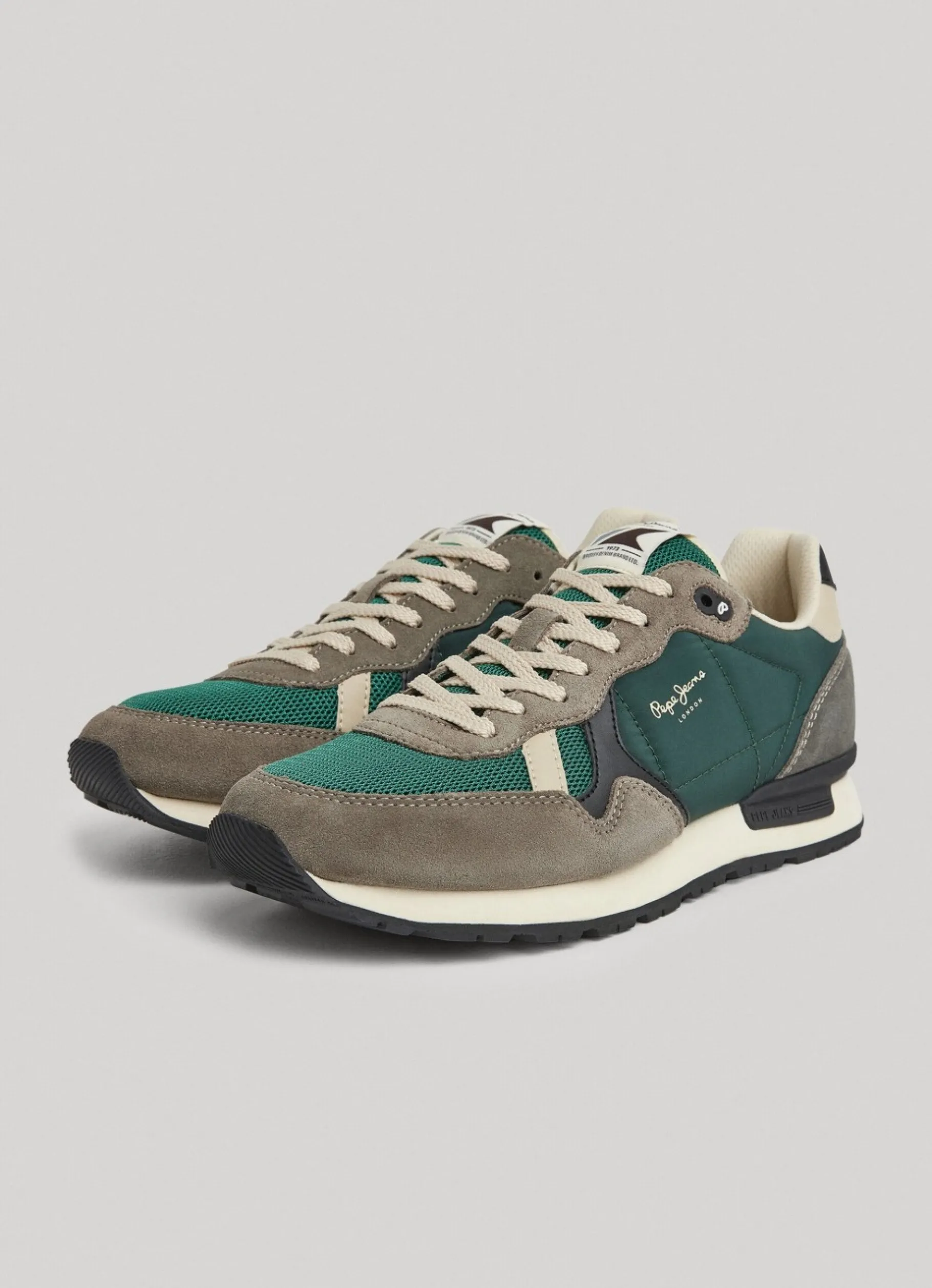 Men Pepe Jeans Brit Heritage Running Shoes