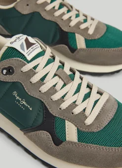 Men Pepe Jeans Brit Heritage Running Shoes