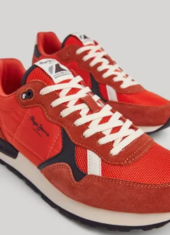 Men Pepe Jeans Brit Heritage Running Shoes