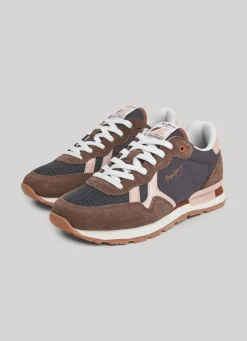 Women Pepe Jeans Brit Jump Running Shoes