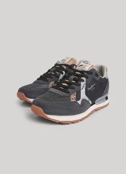 Women Pepe Jeans Brit Print Night Running Shoes