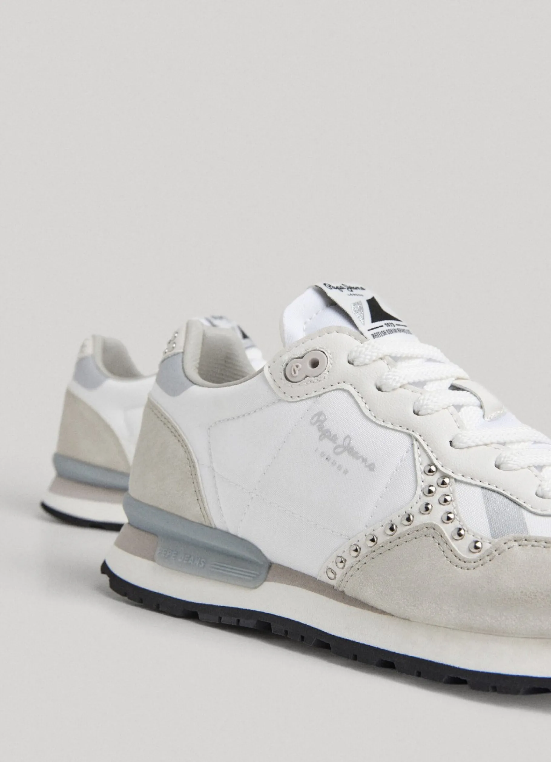 Women Pepe Jeans Brit Print Sid Running Shoes