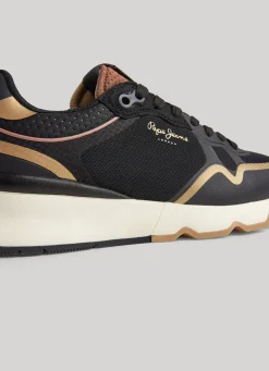 Women Pepe Jeans Brit Pro Nice Combined Shoes